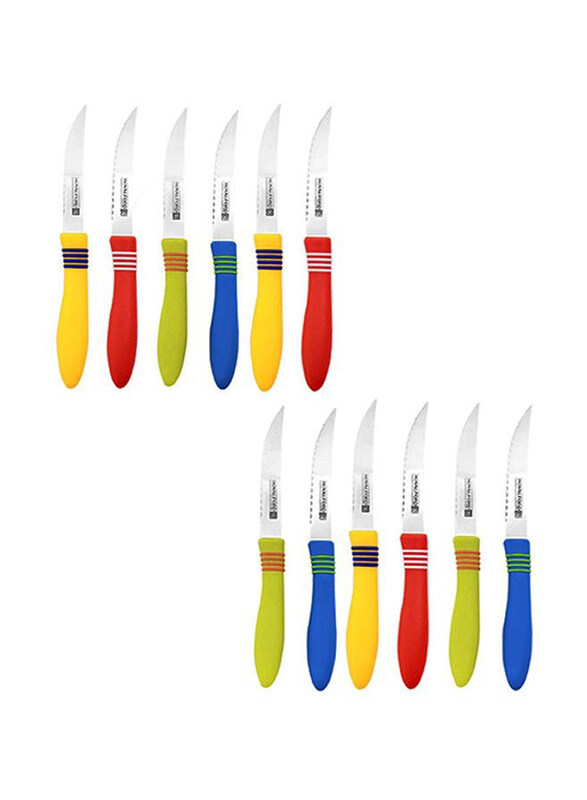 

Royalford 12-Piece Fruit Knife Set, RF5877, Multicolour