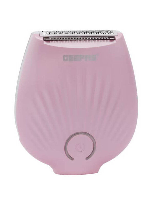

Geepas Rechargeable Electric Mini Lady Shaver, GLS8691, White/Pink