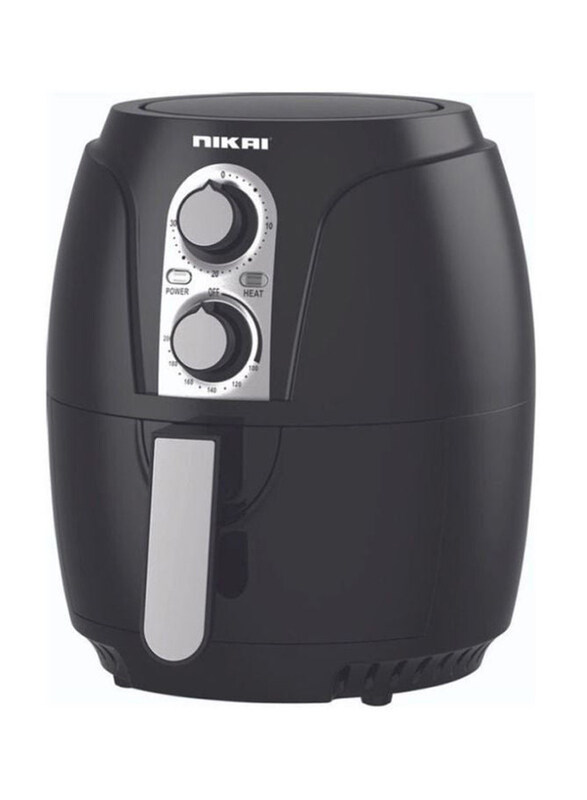 

Nikai 3L Air Fryer, 1300W, NAF2501M, Black