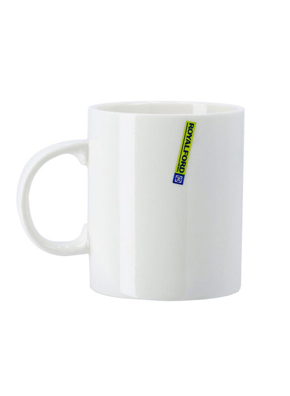 

Royalford 280ml Magnesia Porcelain Mug, White