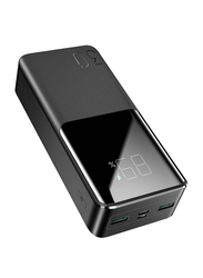 Joyroom 30000mAh Power Bank, JR-QP193, Black