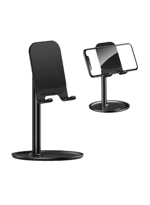 Usams Metal Adjustable Angle Tablet Holder, Black