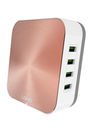 Ldnio Desktop Phone Charger With 8 USB Ports, Gold