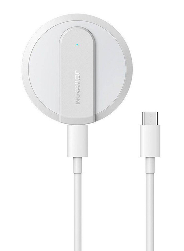 Joyroom Magnetic Wireless Charger For iPhone 11, 12, 13, White
