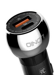Ldnio Fast Charging Universal Car Charger, Black