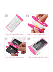 Usams YD007 Airbag Waterproof Phone Case Bag for Mobile, Pink