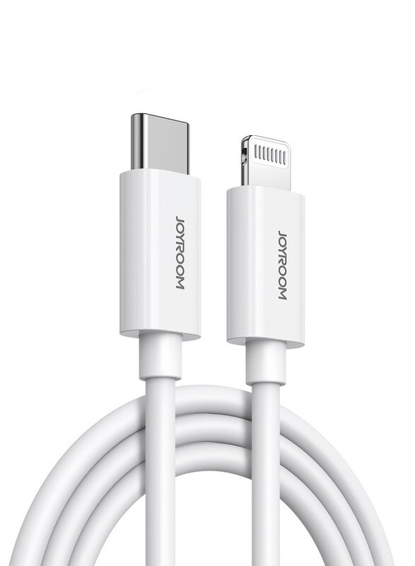 

Joy Room Joyroom 2-Meter MFI Certification Lightning PD Fast Charging Cable, USB Type-C to Lightning for Apple Devices, S-M431, White