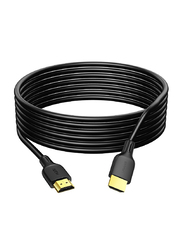 Usams 1.8-Meter U49 HD HDMI to HDMI Video Cable, Black