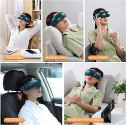 Joyroom Warm Care Vibration Eye Massager, Dark Green