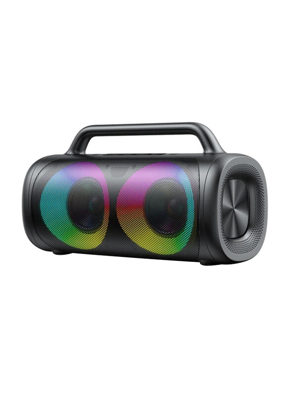 

Joyroom Wireless Small Portable Speaker with RGB Lights, 40W, JR-MW02, Black