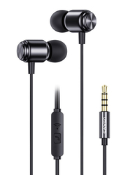 Usams High Quality Stereo 3.5mm Jack In-Ear Earphone with Mic, Black