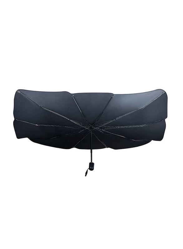 Usams Foldable Heat Insulation Sun Blind Auto UV Protection UPF50+ Car Windshield, Black