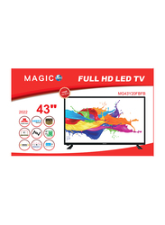 Magic World 43-Inch Classic Full HD LED TV (2021), MG43Y20FBFB, Black
