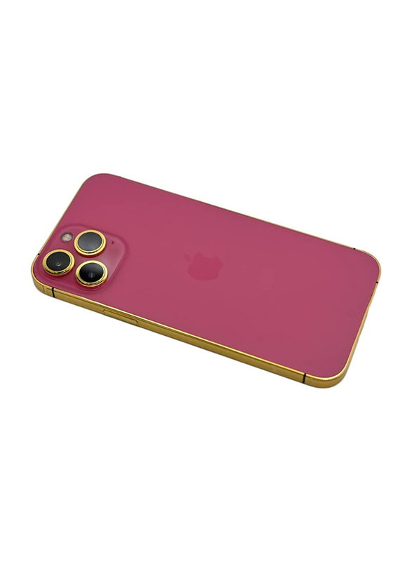 Caviar Luxury 24k Gold Customized iPhone 13 Pro 512 GB Pink, UAE Version