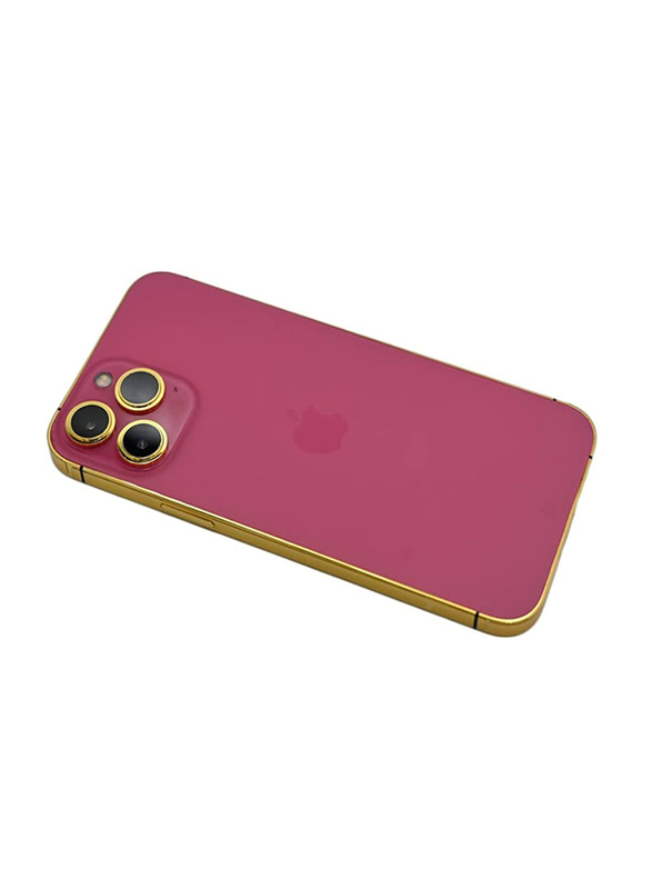 Caviar Luxury 24k Gold Customized iPhone 13 Pro Max 1 TB Pink, UAE Version