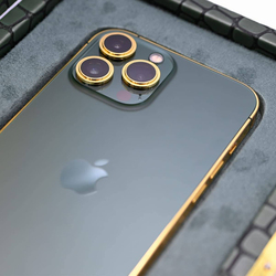 Caviar Luxury 24k Gold Customized iPhone 13 Pro Max 1 TB Royal Green, UAE Version