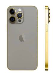 Caviar Luxury 24k Gold Plated Frame Customized iPhone 15 Pro 1 TB Natural Titanium
