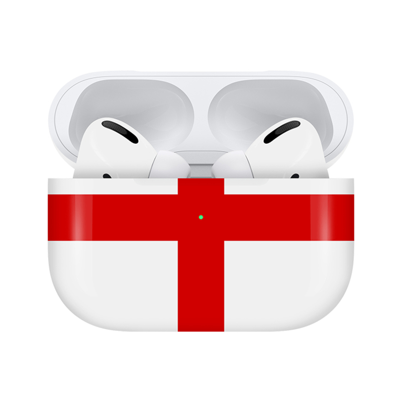 Caviar Customized Airpods Pro (2nd Generation) Glossy England Flag