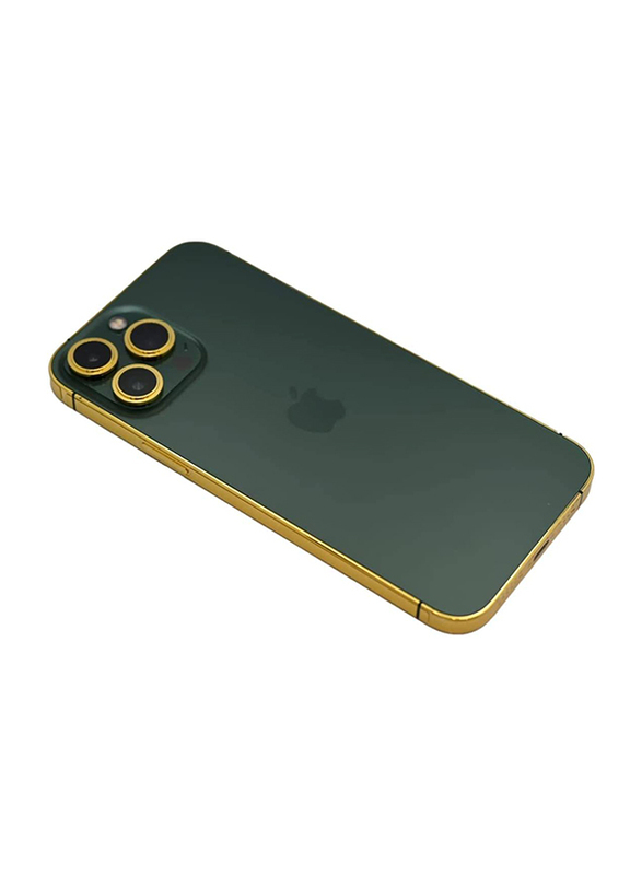 Caviar Luxury 24k Gold Customized iPhone 13 Pro 512 GB Royal Green, UAE Version
