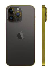 Caviar Luxury 24k Gold Plated Frame Customized iPhone 15 Pro 1 TB Black Titanium