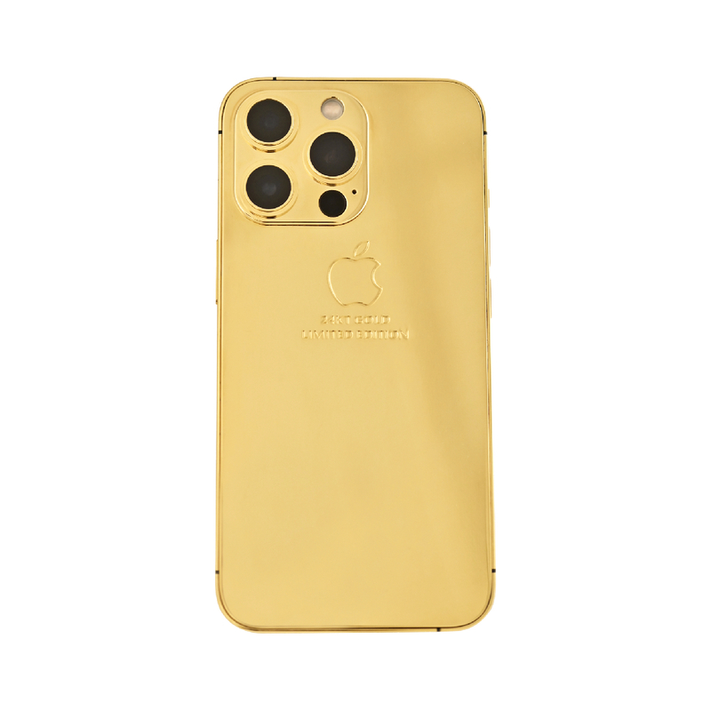 Caviar Luxury 24k Gold Plated Customized iPhone 15 Pro Max 1 TB Gold