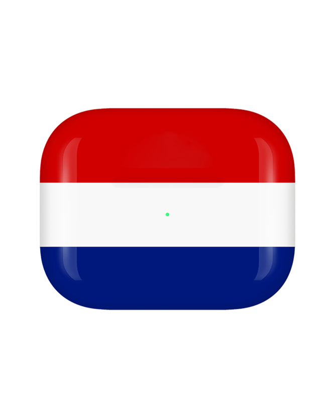 Caviar Customized Airpods Pro (2nd Generation) Glossy Netherlands Flag