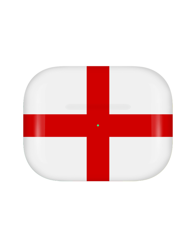 Caviar Customized Airpods Pro (2nd Generation) Glossy England Flag