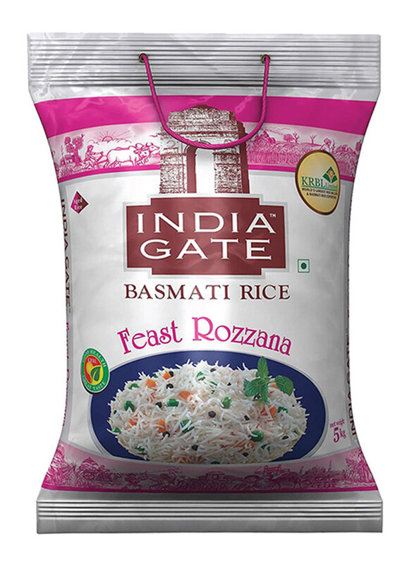 

India Gate Feast Rozana Basmati Rice, 5Kg
