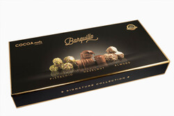 Barquillo THREE FLAVOURED Premium Chocolates Festive Box 550 GRAMS Made in UAE with Best Quality, Tasty and Mouth Watering used for Gifting