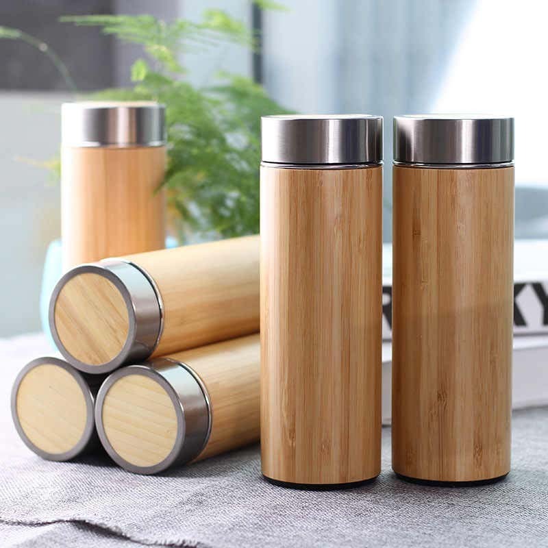 Bio2 350ml Flask with Filter, Brown