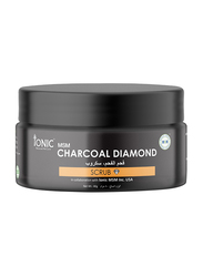Ionic MSM Organic Charcoal Diamond Face Scrub, 80gm