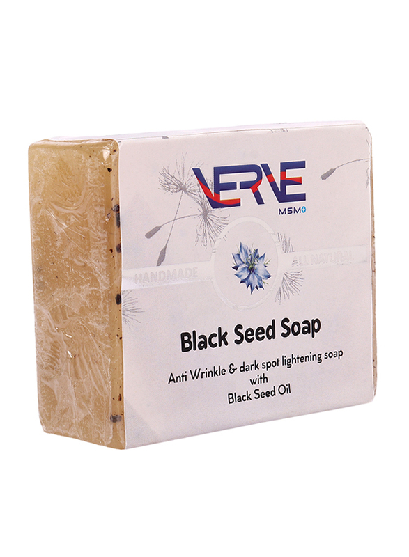 Verve MSM Handmade Organic Black Seed Soap, 120gm