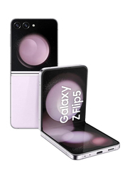 Samsung Galaxy Z Flip5 256GB Lavender, 8GB RAM, 5G, Single Sim Smartphone, UAE Version
