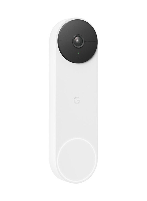 

Google Video Doorbell, 7.5 x 3 x 2.1 inch, White