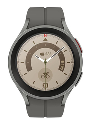 Samsung Galaxy Watch 5 Pro 45mm Smartwatch, GPS, Grey Titanium