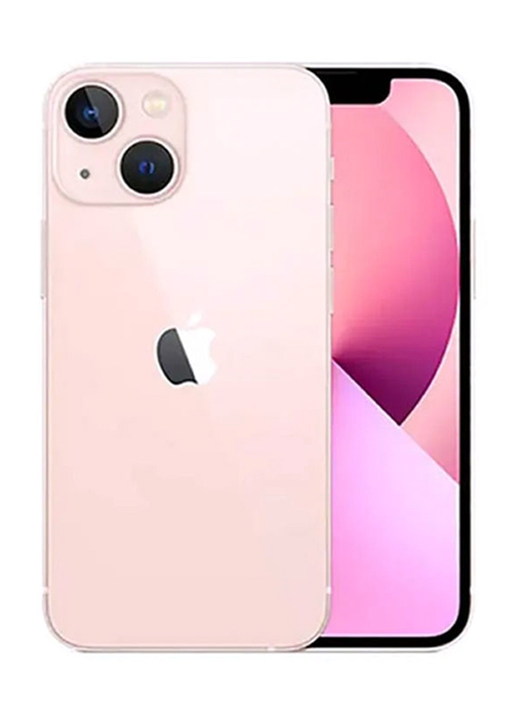 Apple iPhone 13 256GB Pink, with FaceTime, 4GB RAM, 5G, Single Sim Smartphone, International UAE Version