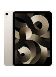 Apple iPad Air (2022) 256GB Starlight 10.9-inch Tablet, 8GB RAM, Wi-Fi Only, International Version