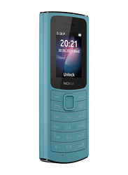 Nokia 110 48MB Aqua, 128GB RAM, 4G LTE, Dual Sim Normal Mobile Phone