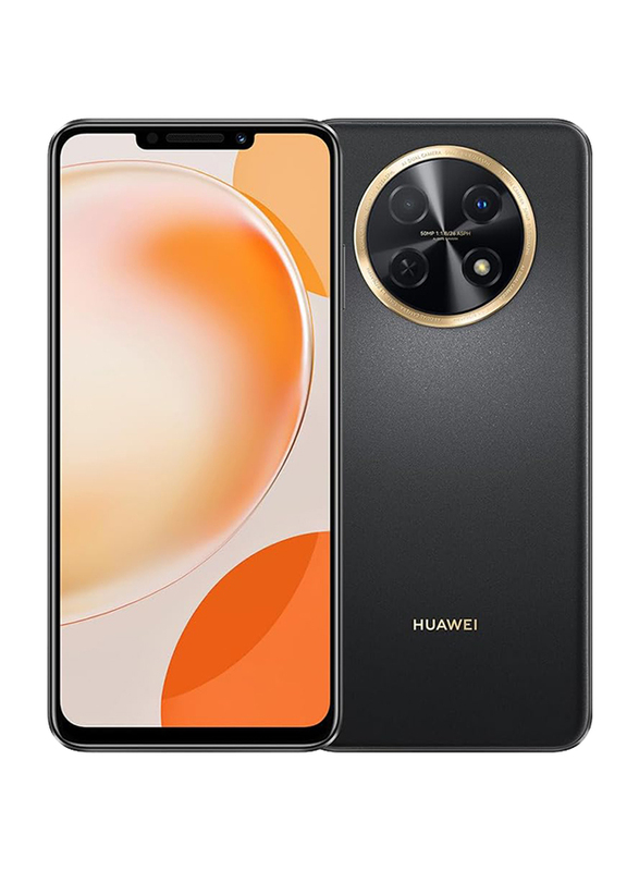 Huawei Nova Y91 256GB Black, 8GB RAM, 4G, Dual Sim Smartphone, Middle East Version