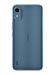 Nokia C12 64GB Dark Cyan, 2GB RAM, 4G LTE, Dual Sim Smartphone, Middle East Version