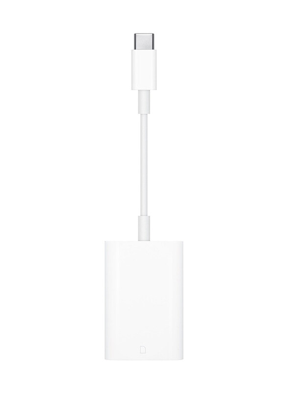 

Apple USB-C To SD Card Reader for Apple iPad Pro 11-Inch/Apple iPad Pro 12.9-Inch 3rd Gen , MUFG2ZM/A, White