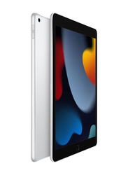 Apple iPad 2021 9th Gen 64GB Silver 10.2-Inch Tablet, With Face Time, 3GB RAM, Wi-Fi Only, International Version