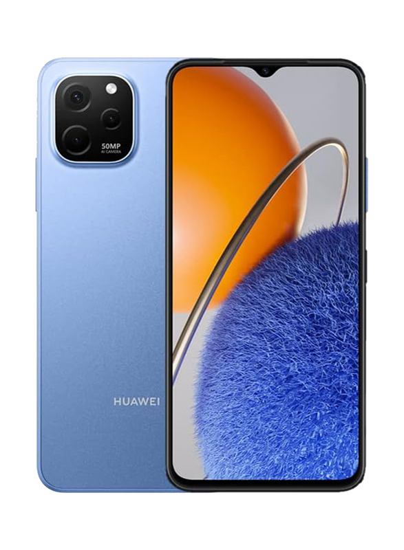 Huawei Nova Y61 128GB Blue, 4GB RAM, 4G, Dual Sim Smartphone, Middle East Version