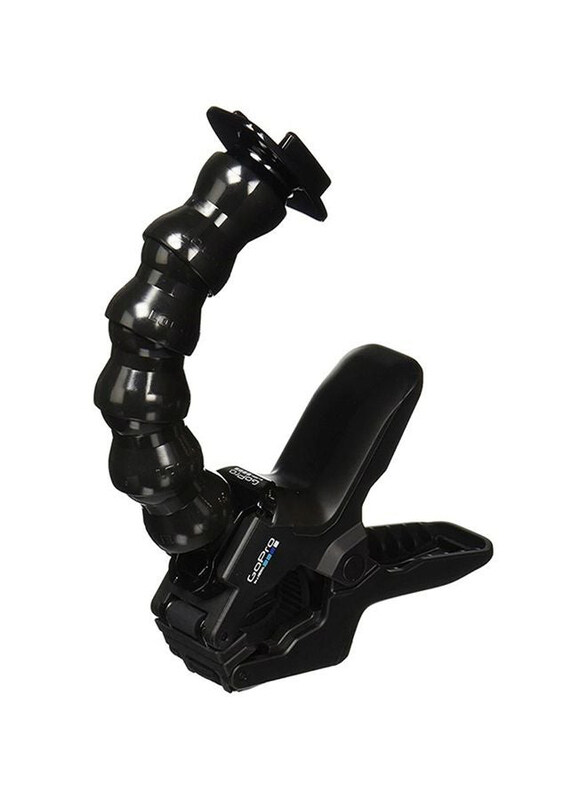 

Multiple GoPro Jaws Flex Clamp Mount with Adjustable Neck, Black