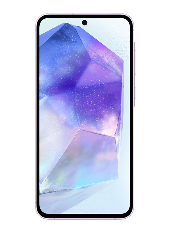 Samsung Galaxy A55 128GB Awesome Lilac, 8GB RAM, 5G, Dual Sim Smartphone, UAE Version