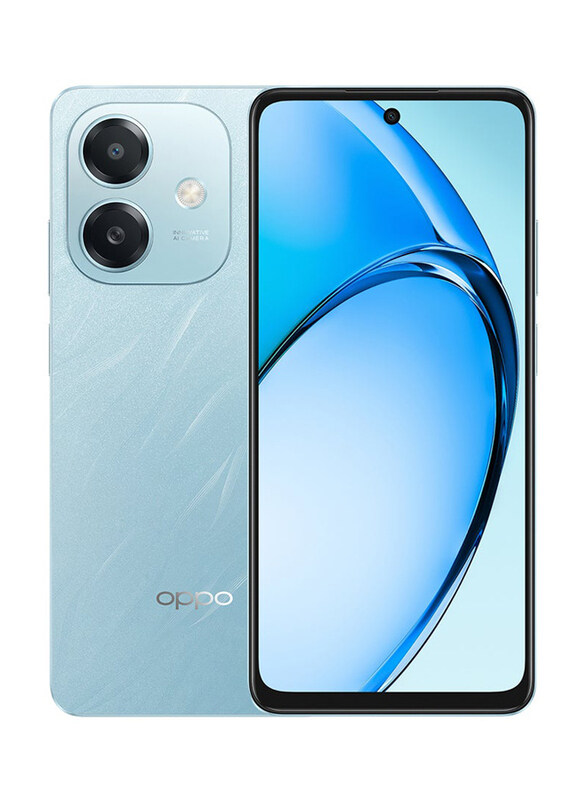 

Oppo A3x 128GB Ocean Blue, 4GB RAM, 4G, Dual Sim Smartphone, Middle East Version