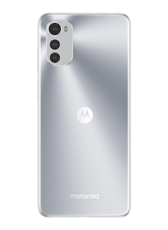 Motorola E32s 64GB Misty Silver, 4GB RAM, 4G LTE, Dual Sim Smartphone, Middle East Version