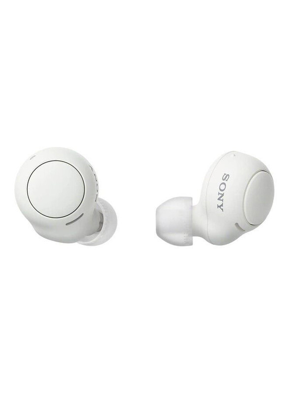

Sony Truly Wireless In-Ear Bluetooth EarBud Headphones With Mic And IPX4 Water Resistance, WF-C500, White