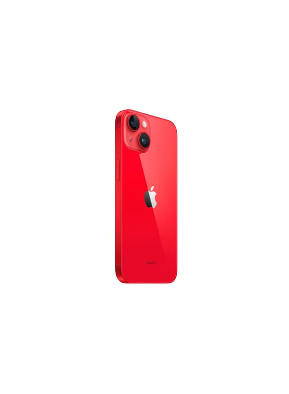 Apple iPhone 14 256GB Red, Without FaceTime, 6GB, 5G, Single SIM Smartphone, Middle East Version