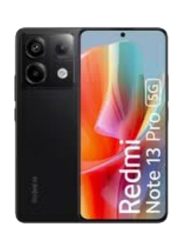 

Xiaomi Redmi Note 13 Pro 256GB Midnight Black, 12GB RAM, 5G, Dual Sim Smartphone, Indian Version